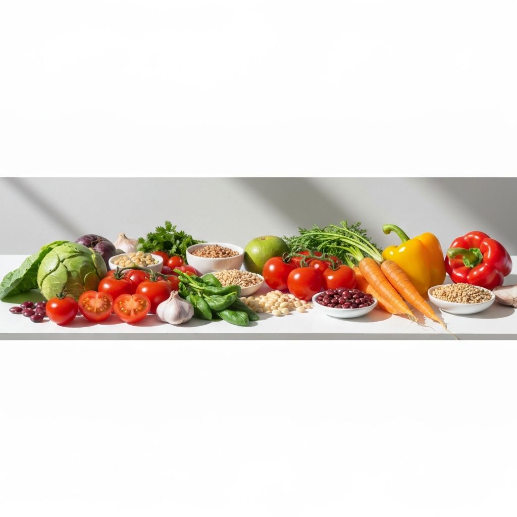 Fresh plant-based meal ingredients